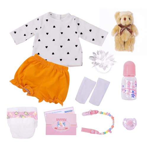 Brastoy Bebê Reborn Boneca Menina de Silicone 48cm Pintada Realista Original (Olhos Azuis)