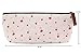 ReNext Elegant Canvas Pastorable Floral Pen Pencil Pouch with Zipper Closure (#01)