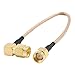 Uxcell a12041700ux0257 6" SMA Male to SMA Right Angle Male Connector Jumper Pigtail Cable RG316 primary