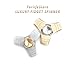 Luxury Fidget Spinner Triangle Metal EDC with High Speed Premium Bearings by ForlifeStore - 2017 Top Best Hand Toys for Stress Bad Habit Reducer, Anxiety Relief Autism, Safe for Adults Kids