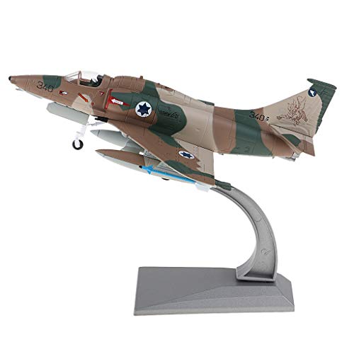 dailymall 1/72 A-4 Skyhawk Attack Plane Carrier Aircraft Fighter Plane - Diecast Combat Aircraft Toy Airplane on Stand, Premium Military Aircrafts - Thumbnail 7