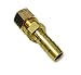Cooler Line Fitting 3/8" Compression to 3/8" Hose Barb Fitzall CR-1011
