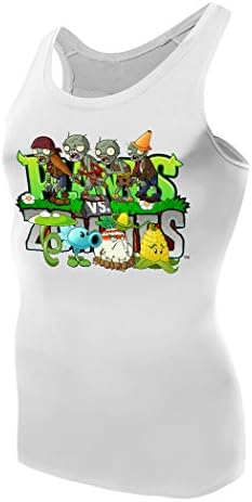 Sysuer Mens Plants vs.Zombies Yoga Workout Bike Wear Tank Tops