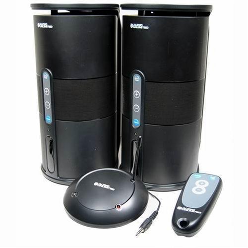 Audio Unlimited SPKVELO001 WaterResistant Wireless Speakers with
