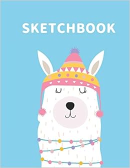 Sketchbook A Cute Llama Kawaii Sketchbook For Kids 100 Pages Of 8 5 X 11 Large Blank Paper For Drawing Doodling Painting Or Sketching Xmas Gift Derrick Lance 9781701771352 Amazon Com Books