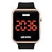 Unisex Simple Disign LED Digital Watch for Men, Women Rose Gold