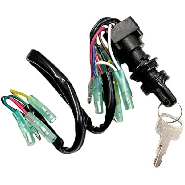Amazon Com A A Ignition Main Key Switch Assembly For Yamaha Motor Control Box 703 82510 42 00 703 82510 44 00 Mp51040 703 82510 43 00 Automotive