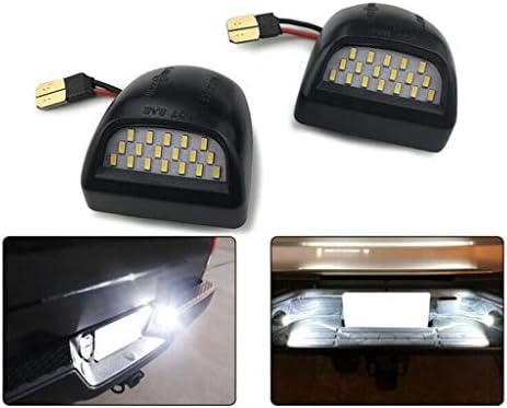 OE-Fit Full LED License Plate Light Kit For Silverado GMC Sierra 1500 2500 3500