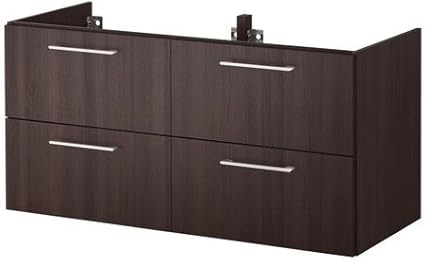 Ikea Godmorgon Sink Cabinet With 4 Drawers Black Brown Amazon Ca