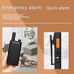 Retevis RT22P Walkie Talkie with Earpiece, New