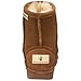 BEARPAW Emma 608T Shearling Boot (Toddler),Hickory/Champagne,10 M US Toddler
