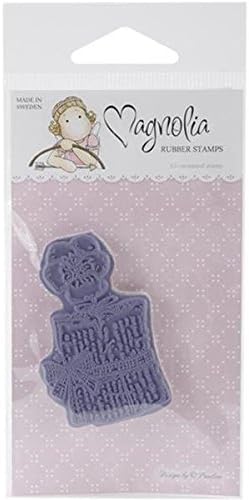 Magnolia Rubber Chasing Butterflies Cling Stamp 6.5-inch x 3.5-inch Package-Wrapped Violet