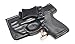 Concealment Express S&W Shield 9/40 w/LG-489 LSR Holster IWB Kydex | Concealed Carry Holster for S&W Models by Rounded | Right Hand | Black