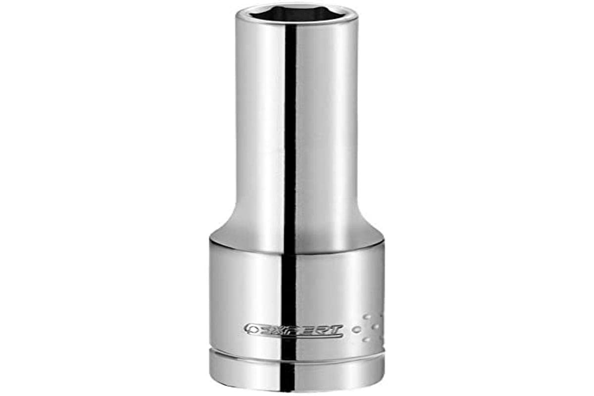 Britool E113758BR Hexagon 1/4" Drive Deep Socket in Display Pack, 10mm