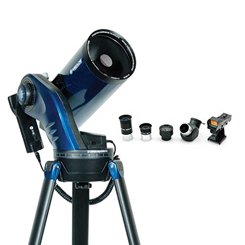 414L6CpL9BL Meade Instruments 218005 StarNavigator NG Maksutov-Cassegrain Telescope, Black