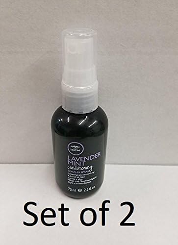 Paul Mitchell Tea Tree Lavender Mint Conditioning Leave In Spray Travel 2.5 Ounce (Set of 2)