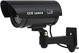 BW Dummy Camera Outdoor Indoor Fake CCTV Security Camera with Flashing Light view 2