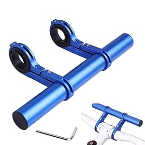 PIAORAN Bike Handlebar Extender, Lightweight Durable Aluminum Alloy Bicycle Handlebar Extension Bracket for Holding…
