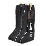 Portable Boot Bag,Boots Storage,Shoes bag(Black) (Large)