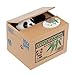 Suns Bell Panda Stealing Cute Coin Bank Money Saving Collection Box Cents Penny Container