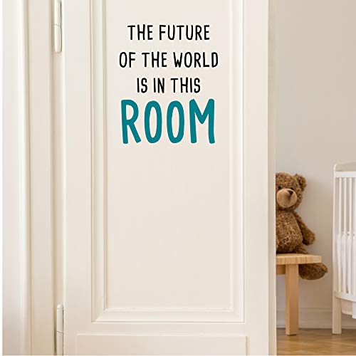 GULIGULI The Fulture of The World is in This Room-Inspirational Quotes Wall Decals-Vinyl Stickers fo - //coolthings.us