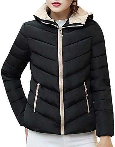 BingSai Women's Lightweight Down Jacket Packable Hooded Insulated Down Jacket