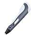 Magicpen 3D Printing Pen Stereoscopic Drawing Doodler with Free ABS Filament 3D Doodle Pen for Kids Drawing + Arts + Crafts Printing Gray Color