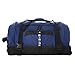 Olympia U.S.A. 30 Inch Drop Bottom Rolling Duffel Bag, Navy, 30 inch