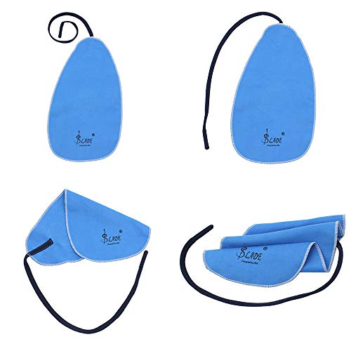 OUYAWEI Artificial Faux Suede Cleaning Cloth for Alto Tenor Flute Clarinet Soprano Saxophone Sax Parts & Accessories - Thumbnail 7