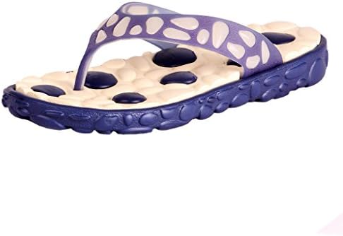 Yueqier Mens Flip Flop Bathroom Slide Beach Sandal Slip on Slippers White