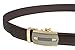 Imperial Men's Ratchet Leather Dress Belt (Gold Buckle w/Brown Leather)