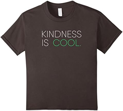 Kids Kindness Is Cool Be Kind Be Generous Tshirt 6 Asphalt