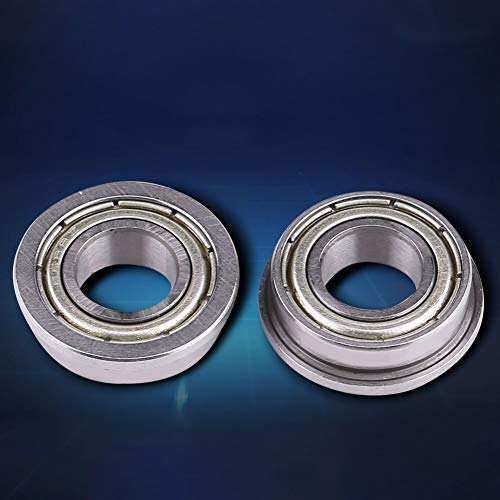 Ruiqas 10Pcs F688ZZ Metal Steel Double Shielded Flange Ball Bearings 8165mm for Motor