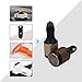 Kingtech Car Charger,4 In 1 Dual USB Car Charger & Car Fragrance & Electric Shaver Razor & Emergency Escape Hammer for IPhone Cell Phone Smartphone Ipad (Champagne)