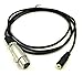 Poyiccot XLR to 3.5mm Cable, 5ft 3.5mm (Mini) 1/8