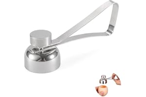 PENGYIP Boiled Egg Cutter Topper, Egg Top Remover, Stainless Steel, 1Pc, 1inch/2.5cm