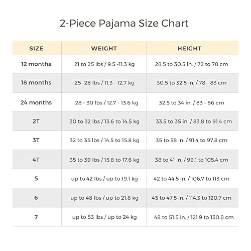 Burt's Bees Baby Baby Boys' PJ Set, Tee and Pant