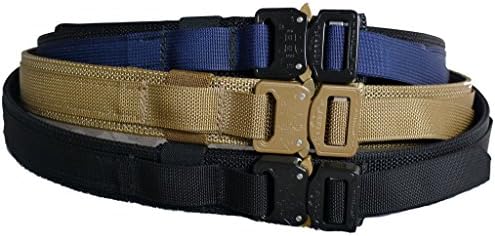 Pantel Tactical EDC Every Day Carry Belt with Cobra Buckle 1-1/2"