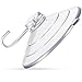 Suction Cups, ATUS Clear Plastic Large Suction Cup with Metal Hook, for Home Kitchen Bathroom Wall Towel Robe Hangers, Hanging Supplies, Utility Hooks, 2.5
