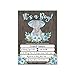 25 Boy Elephant Baby Shower Invitations, Sprinkle Invite For Boy, Coed Greenery Gender Reveal Theme, Cute Rustic Animal Peanut DIY Fill or Write In Blank Printable Card, Blue Garden Party Supplies
