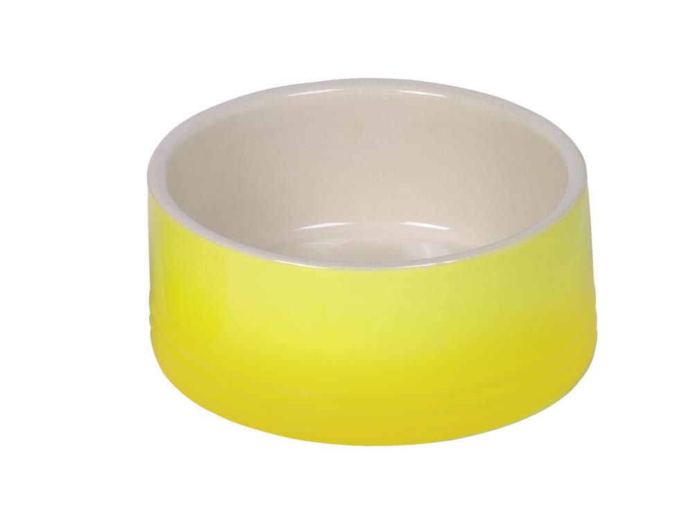 Nobby Ceramic Bowl Gradient Yellow Diameter 15 x 6 cm 0.55 L Pack of 1