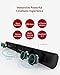 [2019 Upgraded] TV Sound bar, Meidong Soundbar Wired and Wireless Bluetooth Speaker for TV, Smartphone, Projector (43 Inches, 60W, Optical Cable Included, AUX/RCA Output, Remote Control) (43 inch)thumb 1