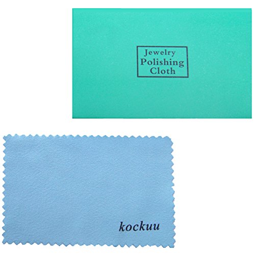 Polishing Cloth for Sterling Silver Gold Platinum Brass and Copper, kockuu Jewelry Cleaning Cloth, Individually Packed in Premium Card (25) - Thumbnail 5