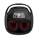 Shiatsu Foot Massager Machine with Heat - Electric Feet Massager Plantar Fasciitis Air Compression Deep Kneading Foot Massages for Neuropathy Muscle Relief Nerve Pain Therapy Spa (Black)