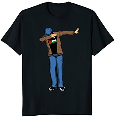 Mens Storecastle: Dabbing Jordanian Dad Father's Jordan T-Shirt Small Black