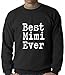 White Print Kale Adult CREWNECK