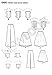New Look Sewing Pattern 6480 Junior Special Occasion Separates, Size A (3/4-13/14)