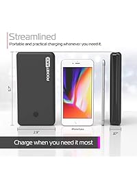 Tzumi PocketJuice Endurance   Cargador para mini smartphones y tabletas portátil (12 000 mAh, doble puerto USB, funciona con todos los dispositivos iPhone y Android e incluye cable micro USB)