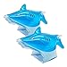 UUFFOO Inflatable Swim Arm Bands Water Wings Floatation Sleeves Cartoon Shark Swimming Rings Tube Trainers Armbands Pool Floats Toys for Kids Age 2 Years and Up