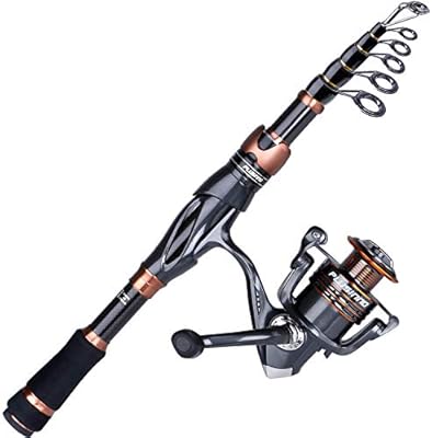 plusinno fishing rod and reel combo